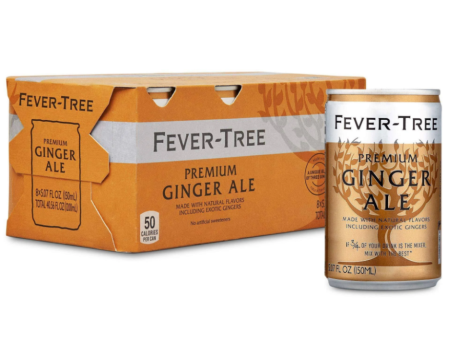 Fever Tree Ginger Ale 8pk Cans For Sale