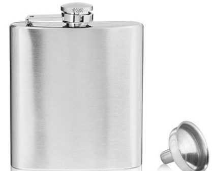 6oz Stainless Steel Flask Online now