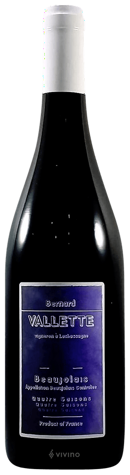 Bernard Vallette Quatre Saisons Gamay Hot on Sale