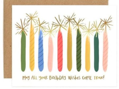 1Canoe2: Birthday Candle Card For Discount