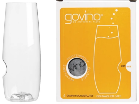 Govino Champagne Flutes - 4pack Cheap