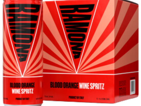 Ramona Blood Orange Wine Spritz 4pk Cans Online Hot Sale