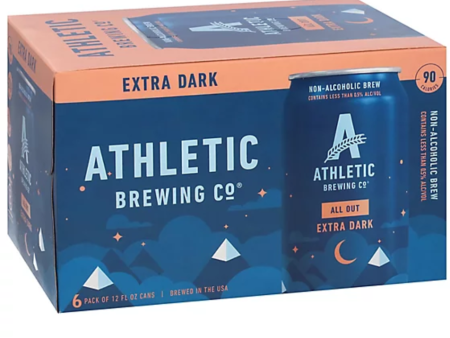 Athletic Brewing All out Stout NA Stout 6pk Hot on Sale