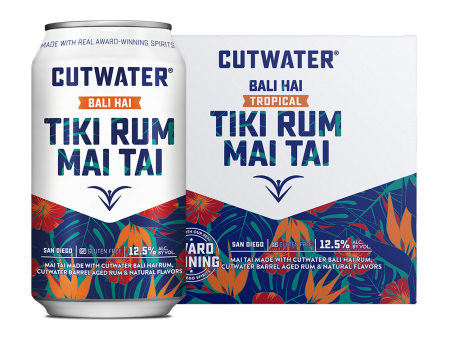 Cutwater Rum Mai Tai Cocktail - 4pk Cans Supply