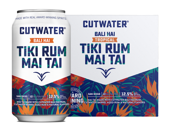 Cutwater Rum Mai Tai Cocktail - 4pk Cans Supply