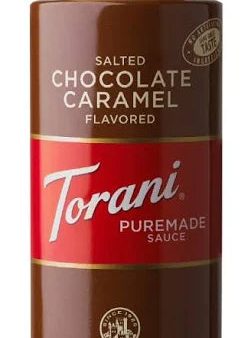 Torani Salted Chocolate Caramel Sauce Fashion