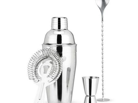 4Piece Stainless Steel Barware Set For Discount