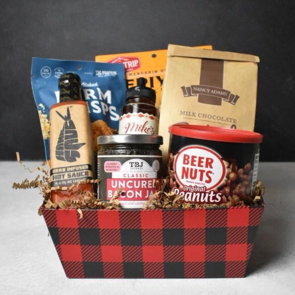 Ultimate Snacks for Him Gift Basket For Discount