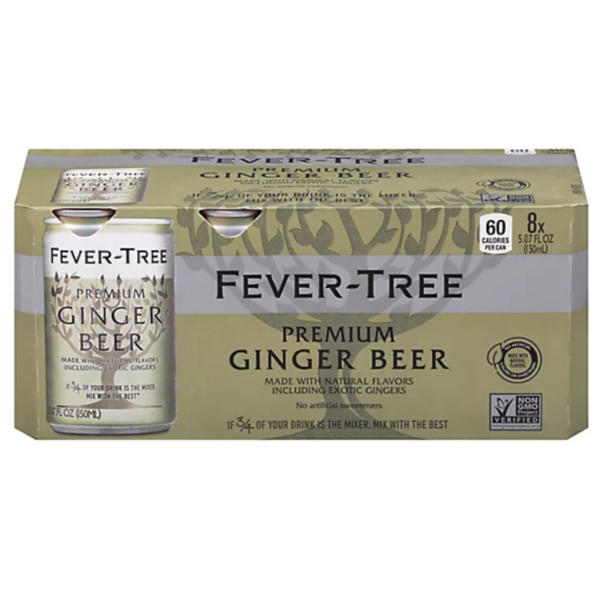 Fever Tree Ginger Beer 8pk Cans Supply