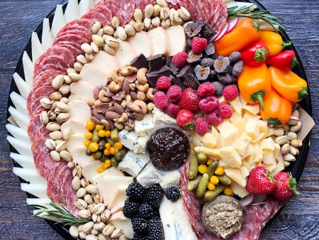 The Red Wine Cheese Plate - Catering Cheap