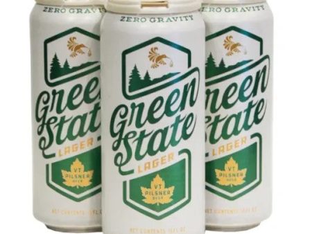 Zero Gravity Green State Lager 4pk Can Supply