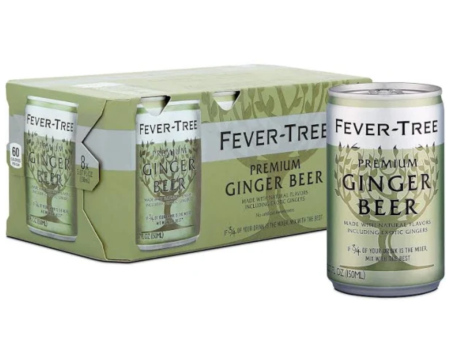 Fever Tree Ginger Beer 8pk Cans Supply