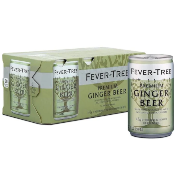 Fever Tree Ginger Beer 8pk Cans Supply