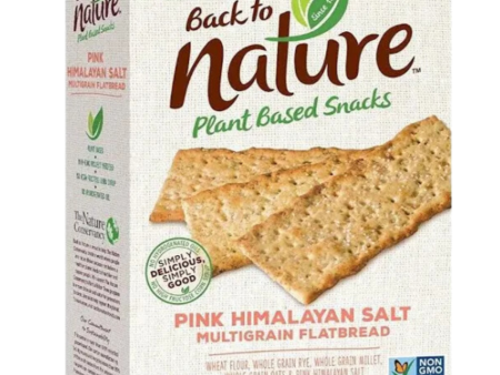 Back to Nature Pink Himalayan Salt Flatbread Cracker Online now