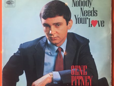 Gene Pitney ‎  Nobody Needs Your Love, LP on Sale