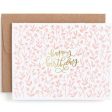 1Canoe2: Tiny Floral Birthday Card on Sale